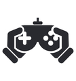 Video game icon vector image