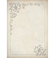 Vintage border frame Vintage border frame vector image