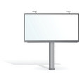 Advertising billboard vector image